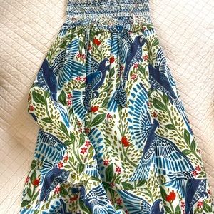 Farm Rio smocked maxi dress